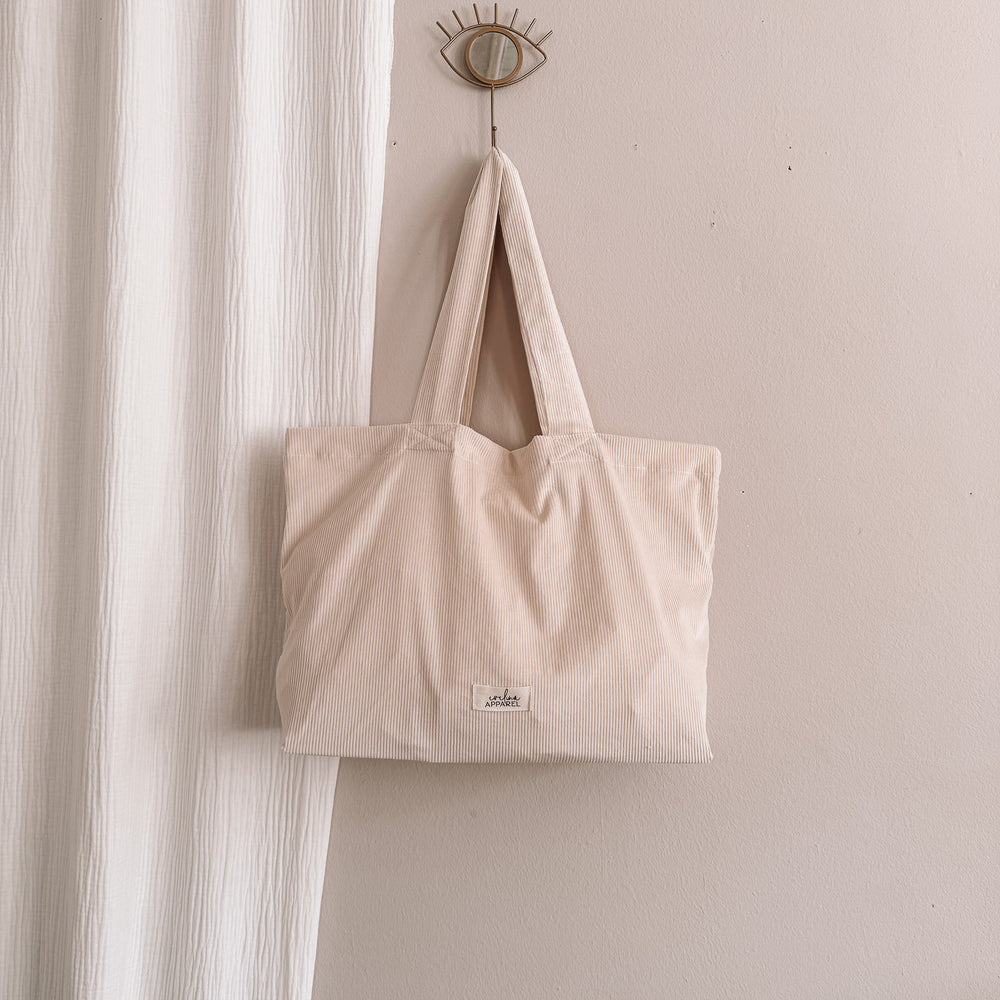 
                      
                        Shopping Bag / corduroy - ecru
                      
                    