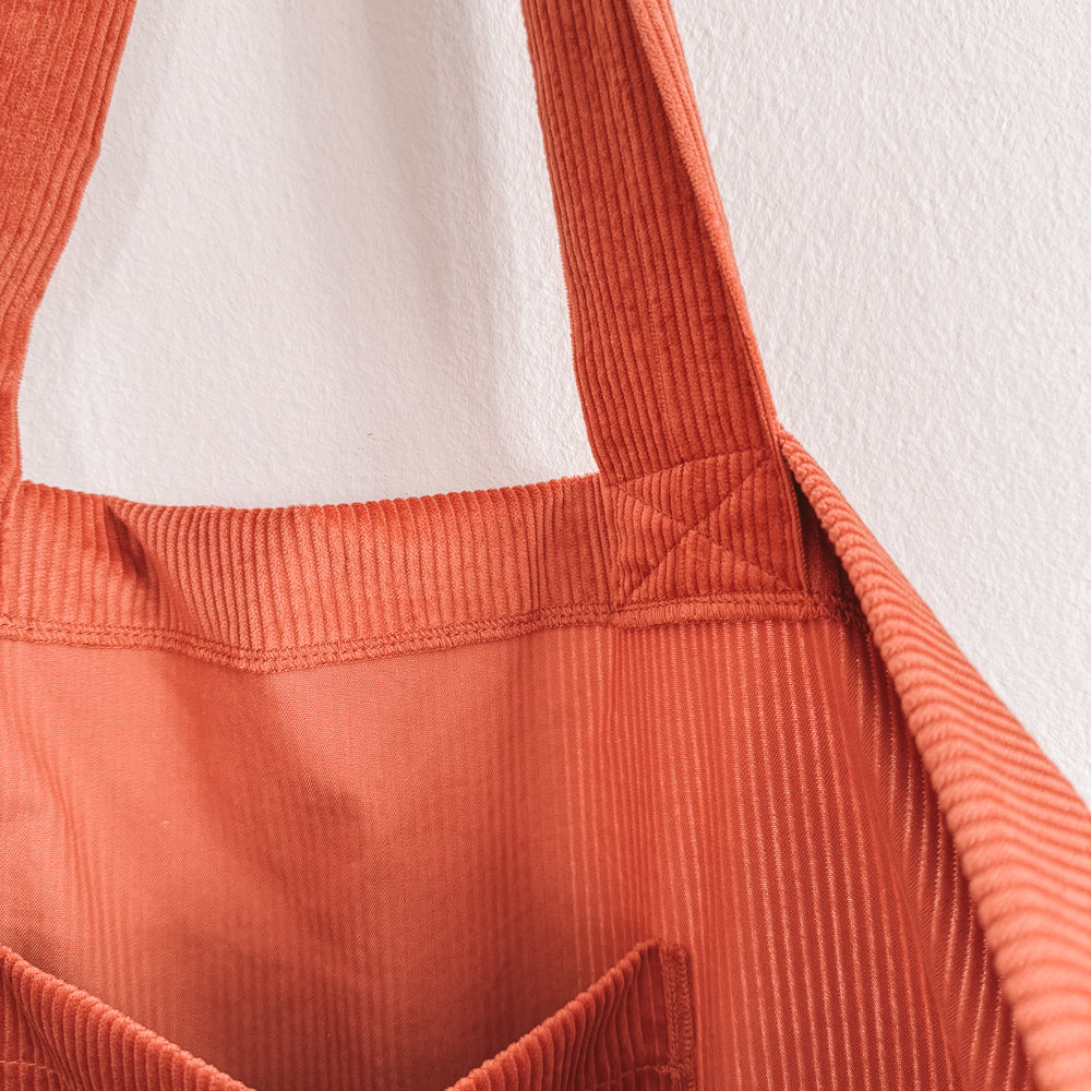 
                      
                        Shopping Bag / corduroy - terracotta
                      
                    