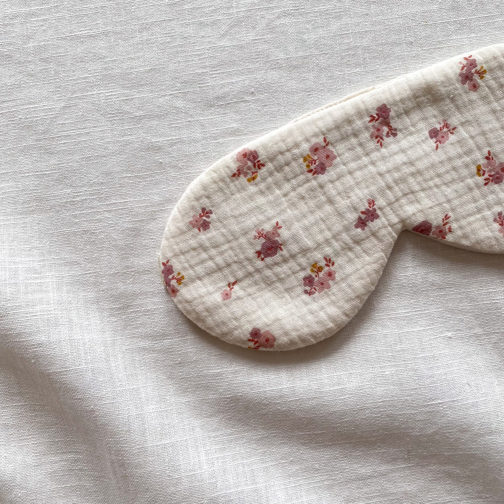 Cotton sleep masks / vintage floral