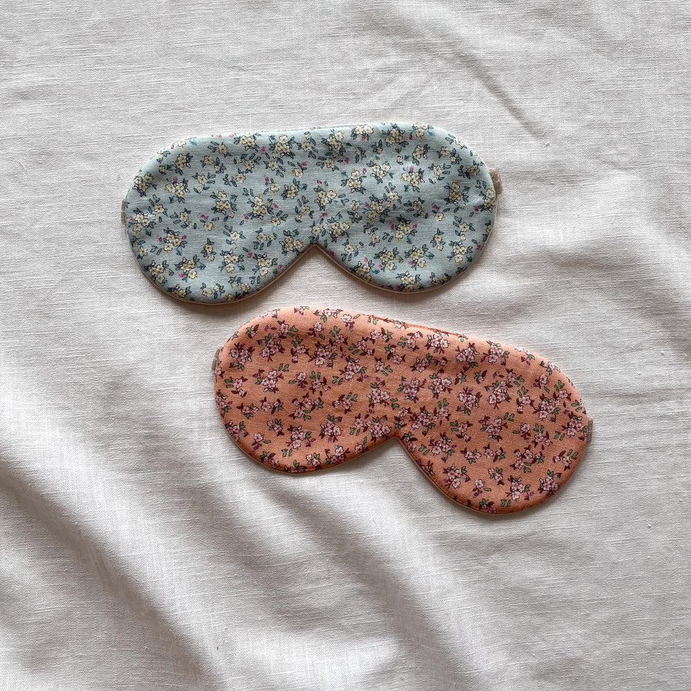 
                      
                        Cotton sleep masks / linen floral
                      
                    