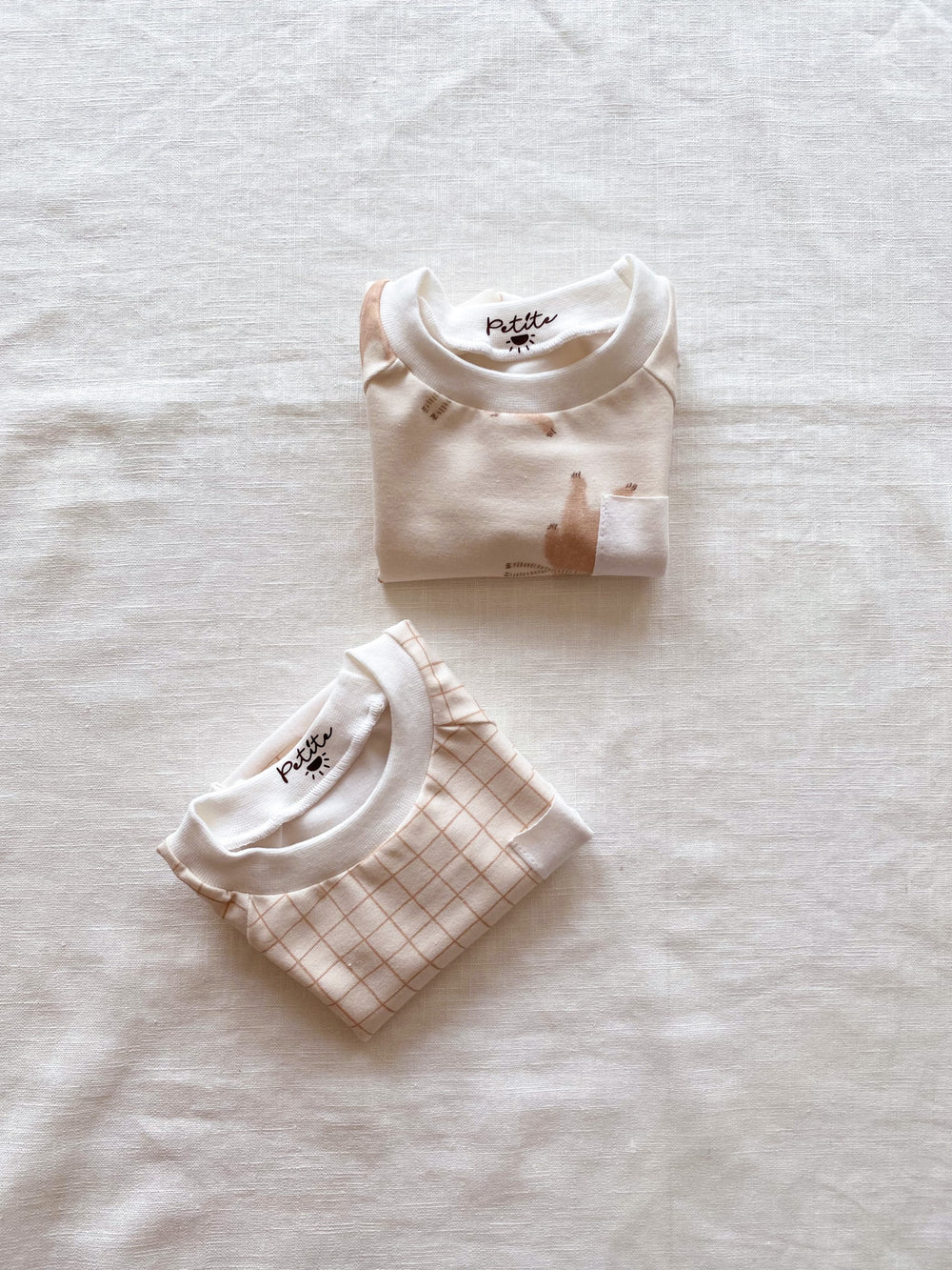 Kids T-shirt / vanilla + caramel