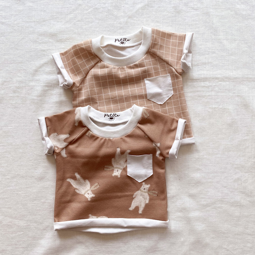 Kids T-shirt / caramel