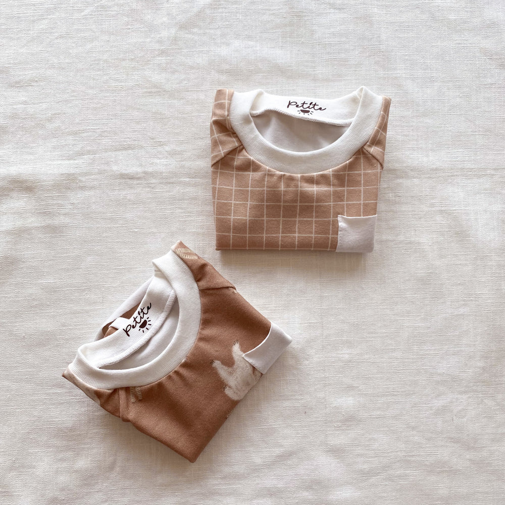 Kids T-shirt / caramel