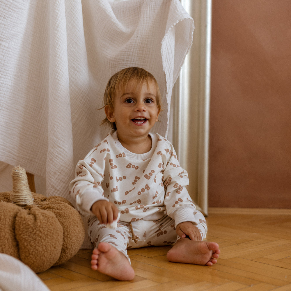 Baby leggings / boo - cookie