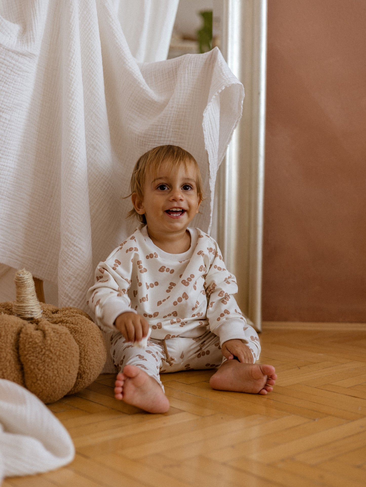 Baby leggings / boo - cookie