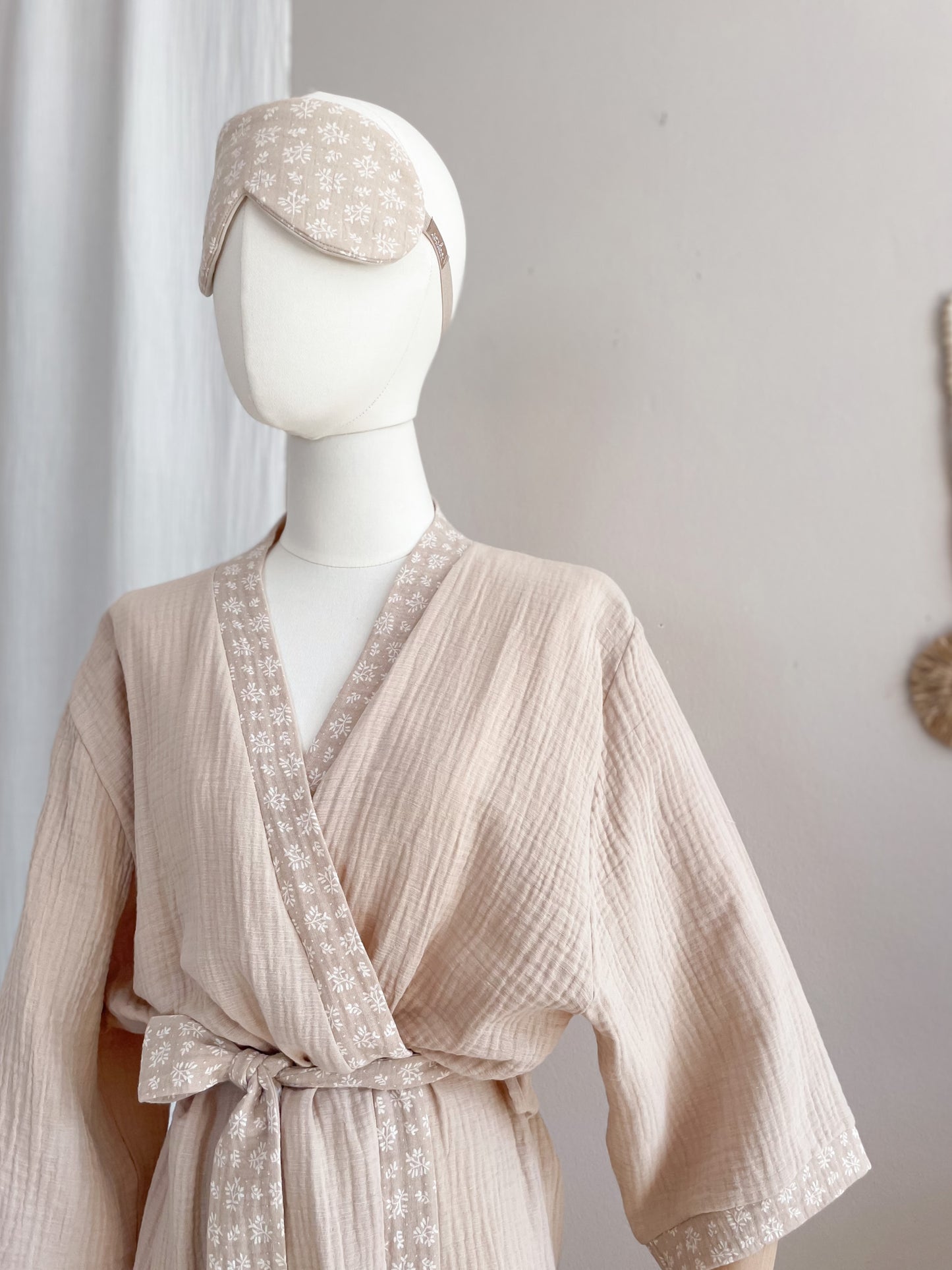 Muslin kimono /  beige