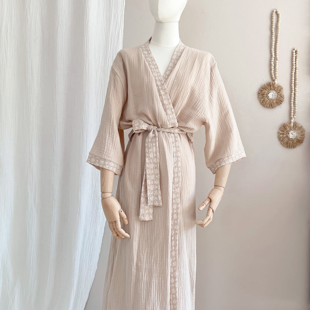 Muslin kimono /  beige