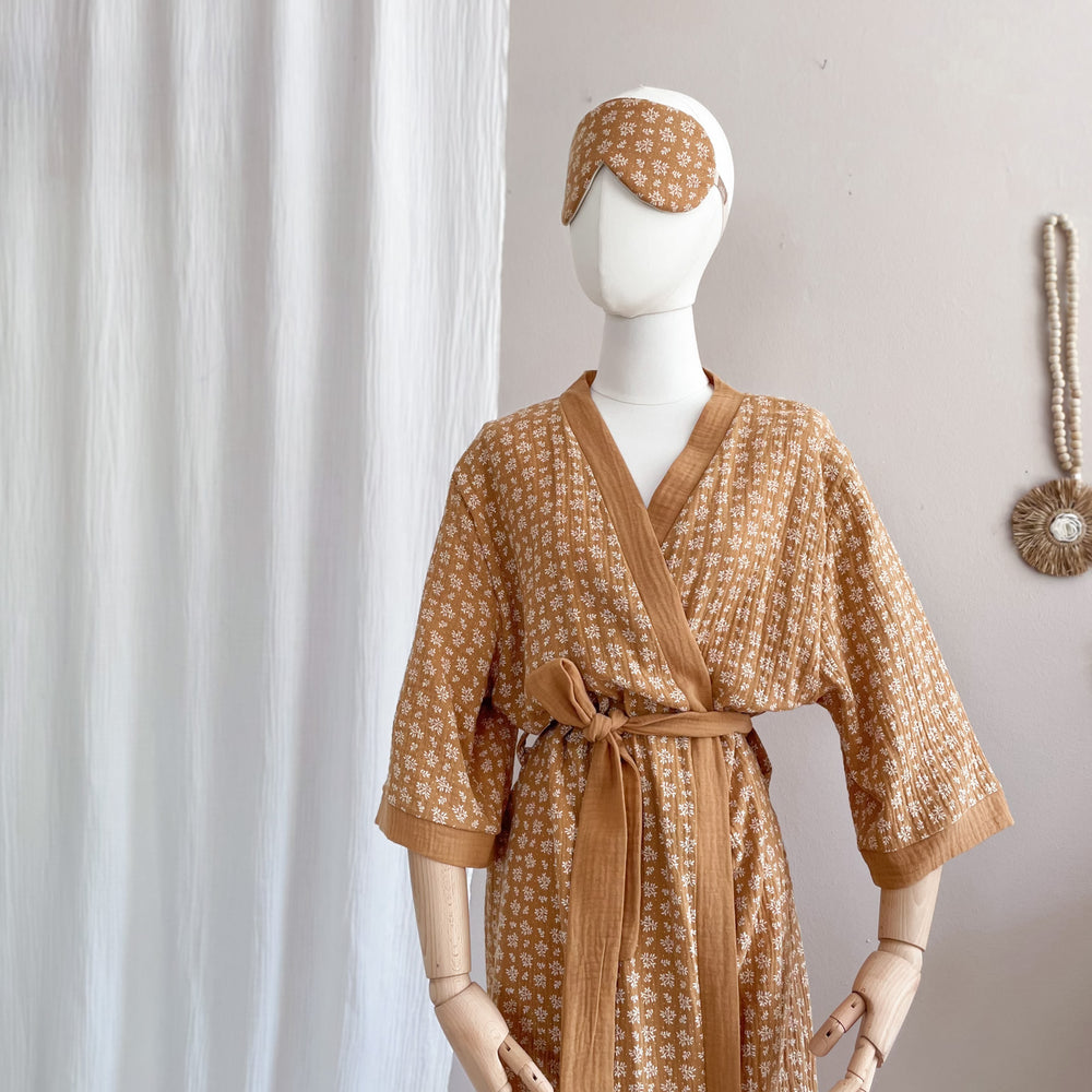 
                      
                        Muslin kimono /  branches - caramel
                      
                    