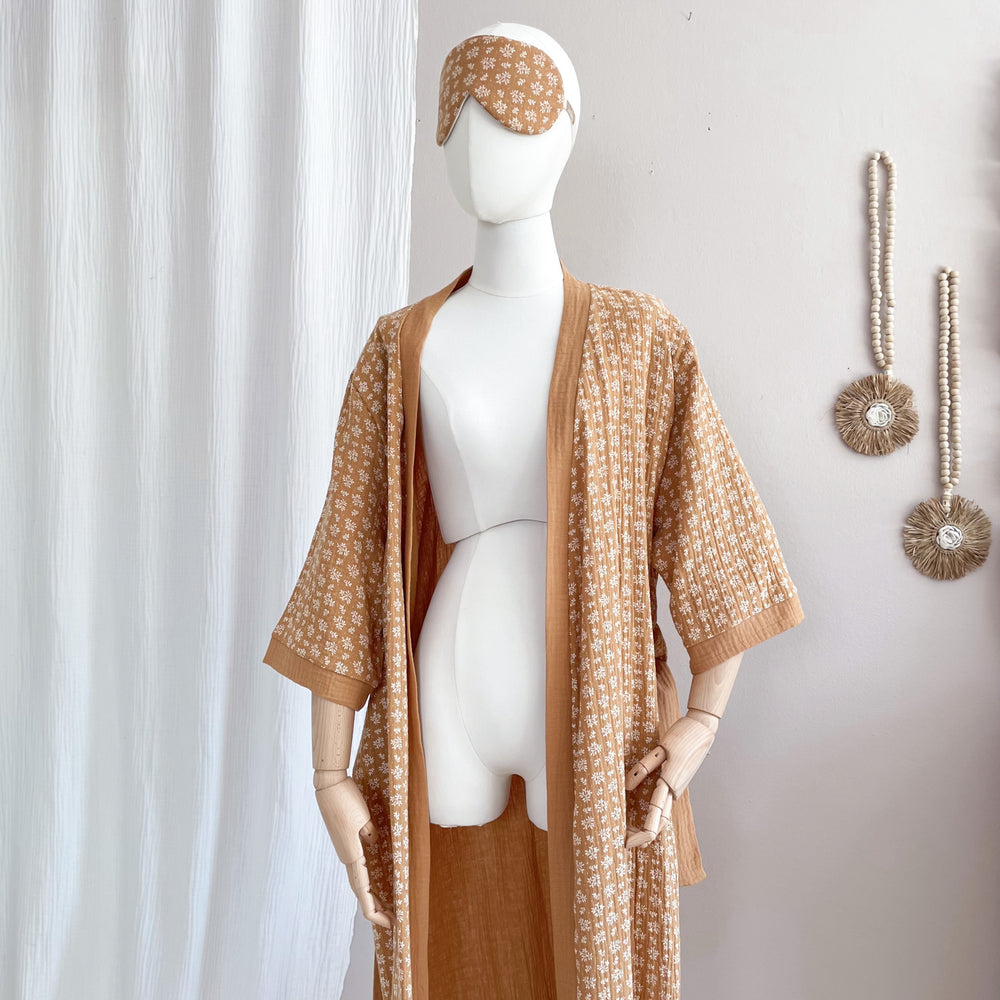 
                      
                        Muslin kimono /  branches - caramel
                      
                    