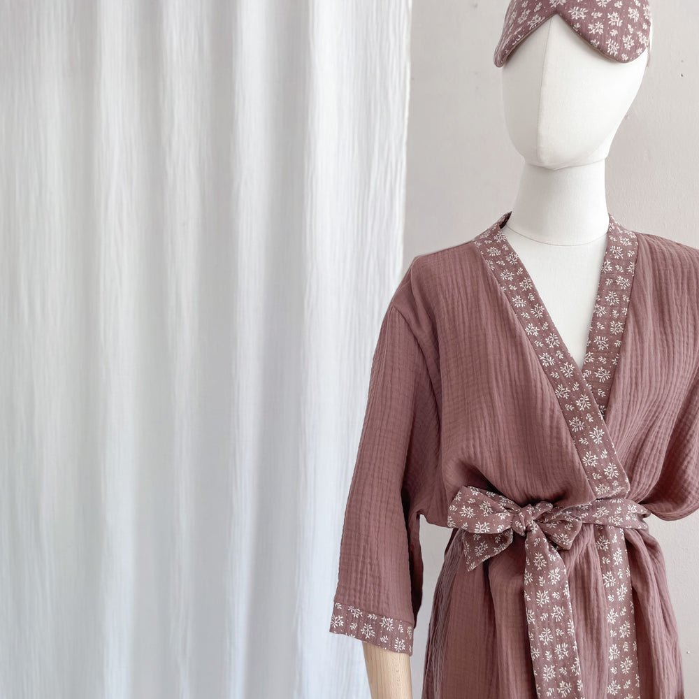 
                      
                        Muslin kimono / dark mauve
                      
                    