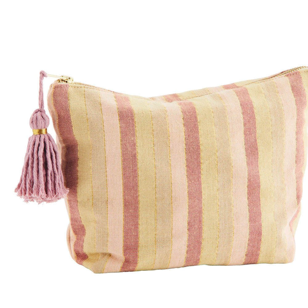 
                      
                        Make up bag / pastel stripes
                      
                    