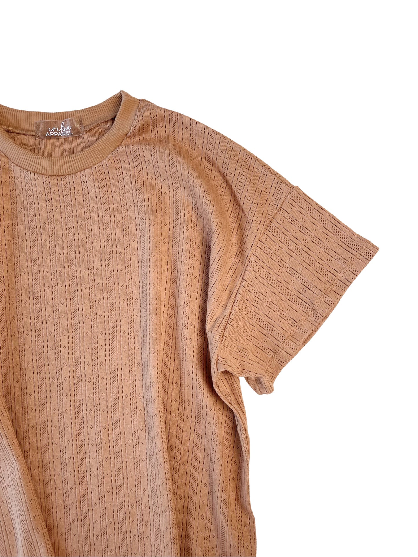 Load image into Gallery viewer, Pointoille t-shirt / caramel
