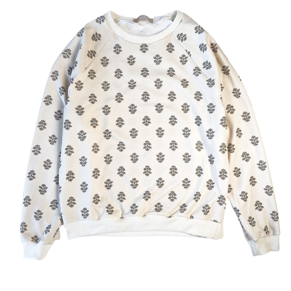 Cotton Sweatshirt / floral