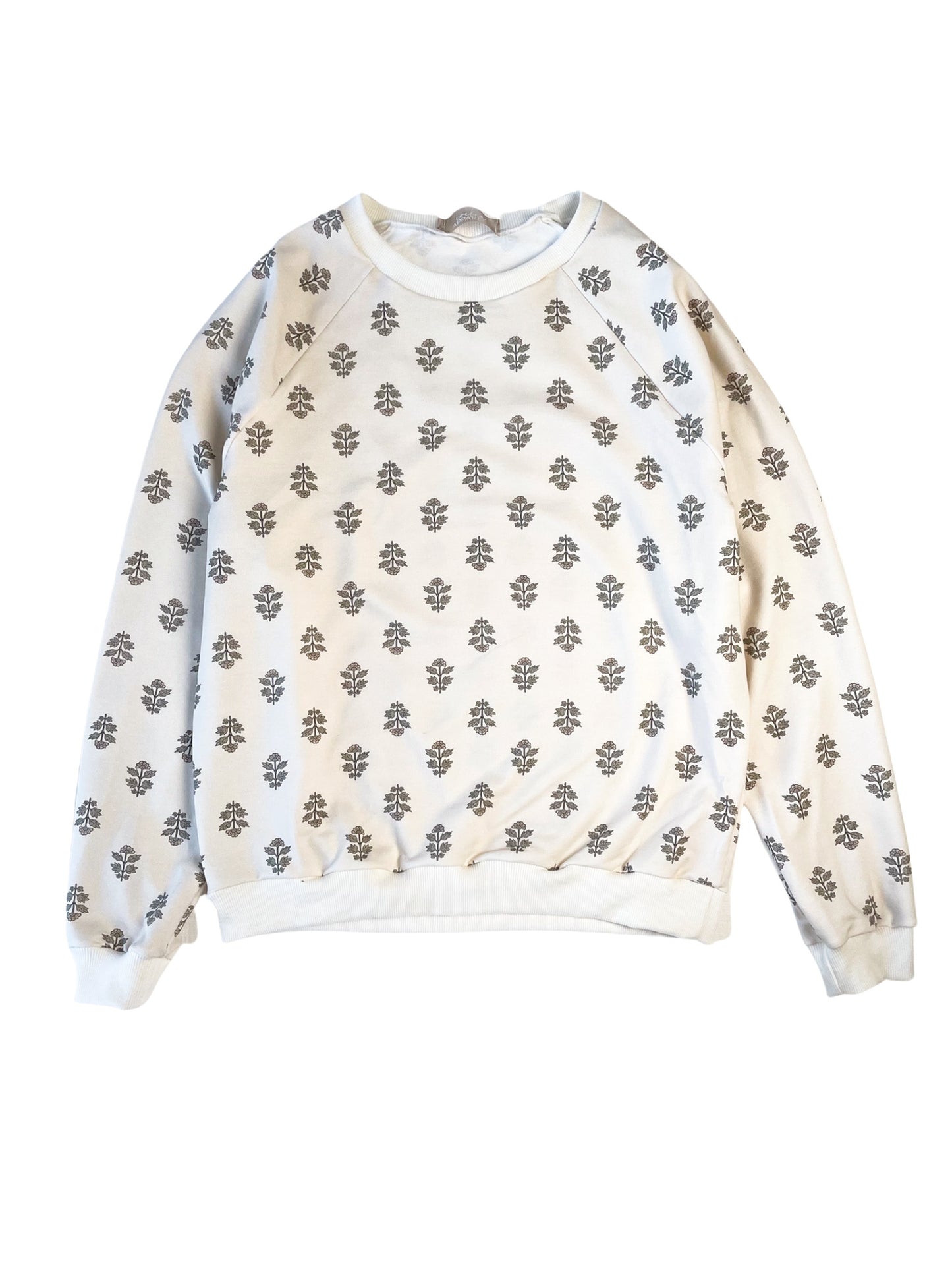 Cotton Sweatshirt / floral