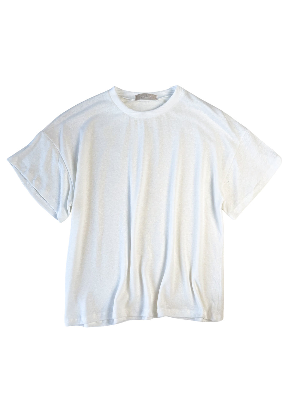 Linen t-shirt / ivory