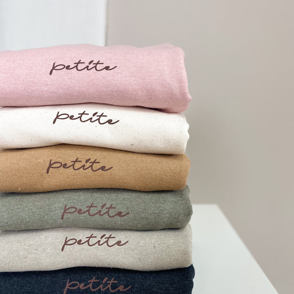 
                      
                        Petite / Kids Recycled cotton sweatshirt
                      
                    