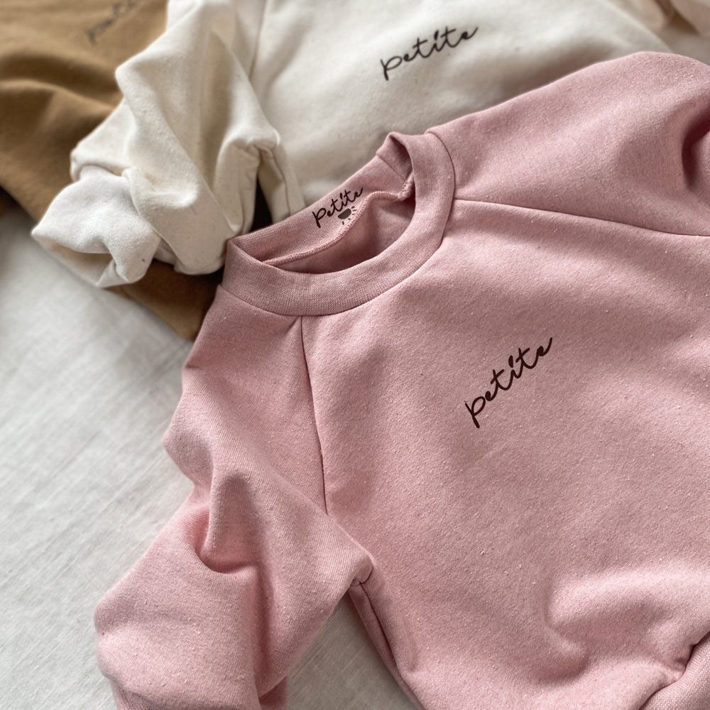 
                      
                        Petite / Kids Recycled cotton sweatshirt
                      
                    