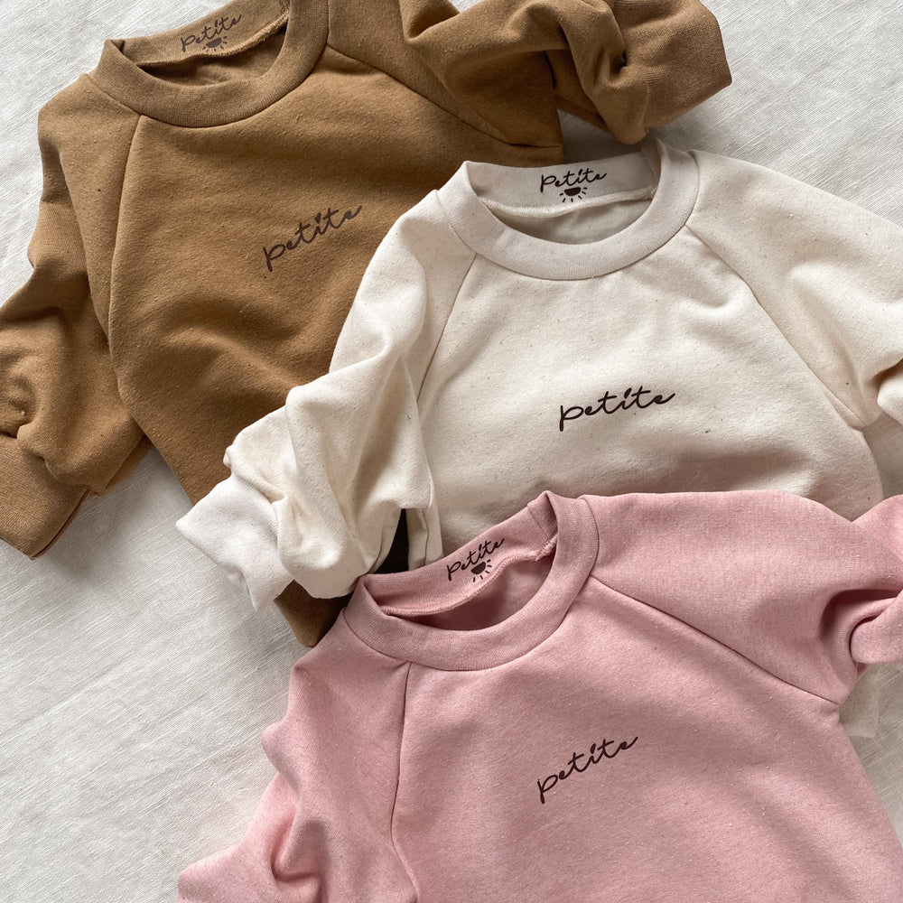 
                      
                        Petite / Kids Recycled cotton sweatshirt
                      
                    