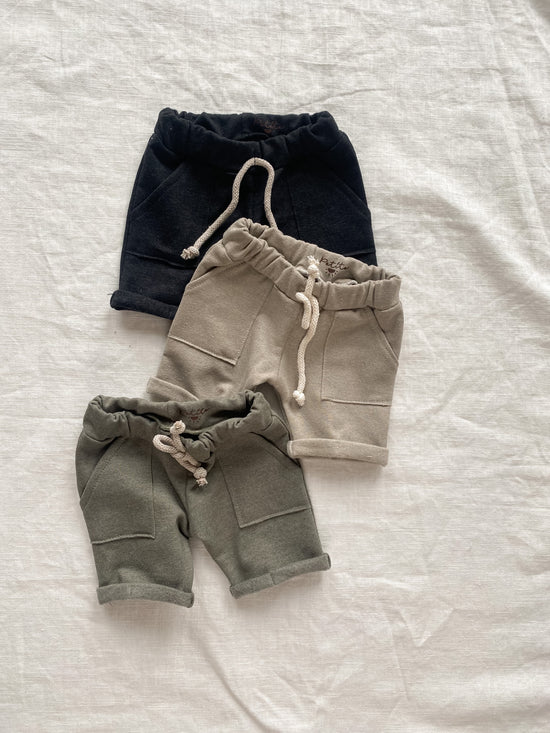 Recycled cotton boy shorts