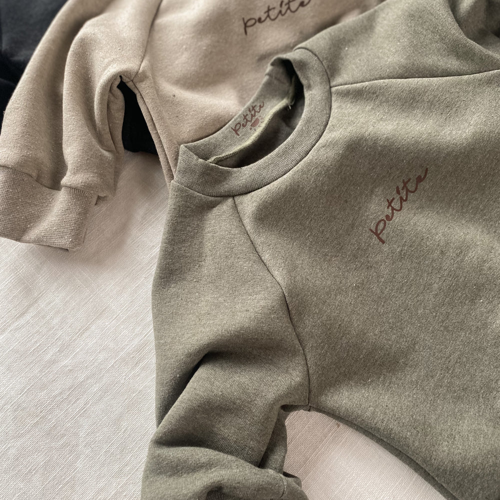 
                      
                        Petite / Kids Recycled cotton sweatshirt
                      
                    