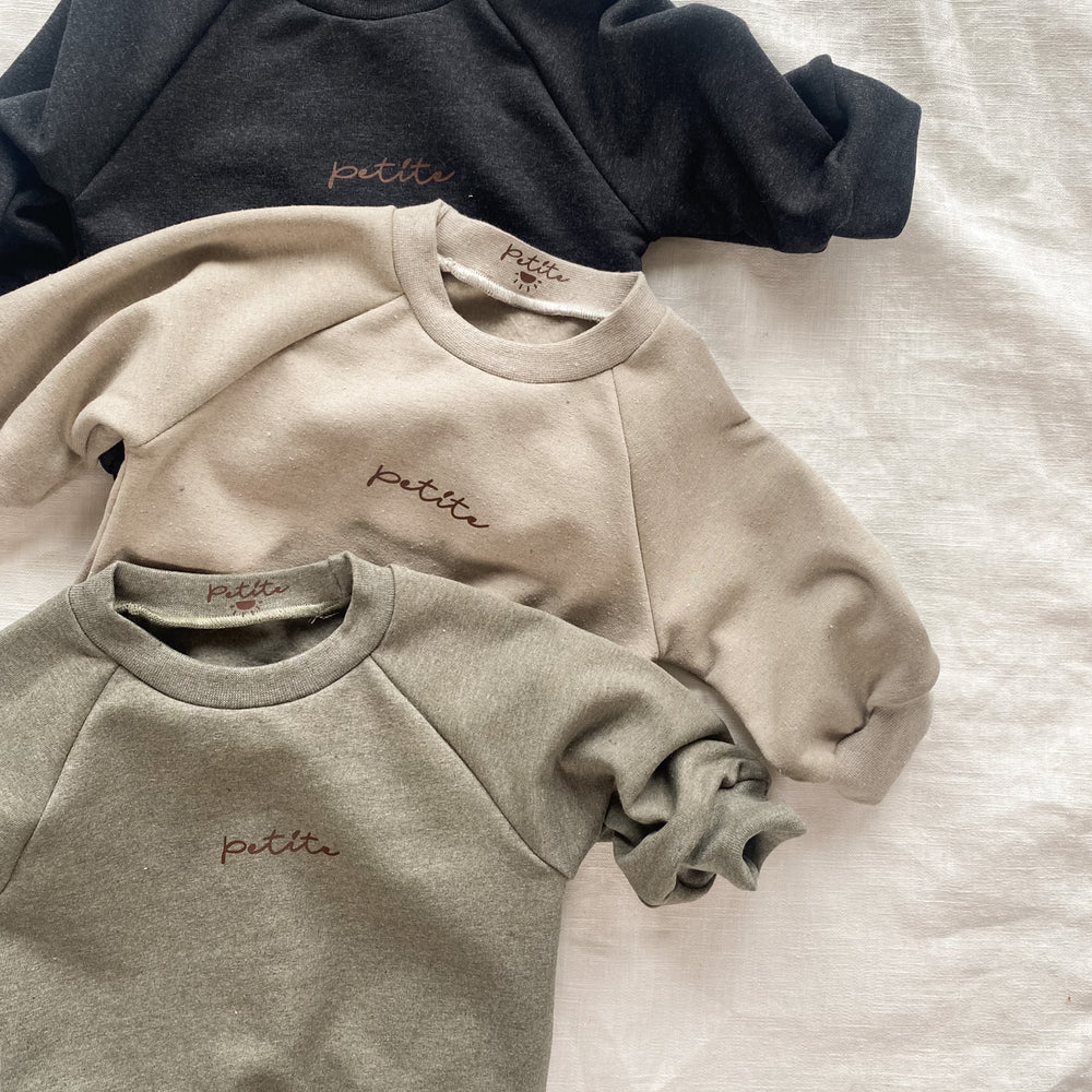 Petite / Kids Recycled cotton sweatshirt