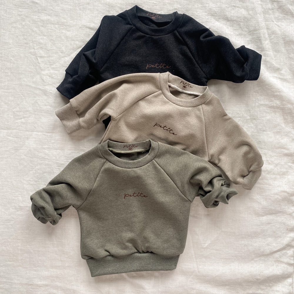 
                      
                        Petite / Kids Recycled cotton sweatshirt
                      
                    