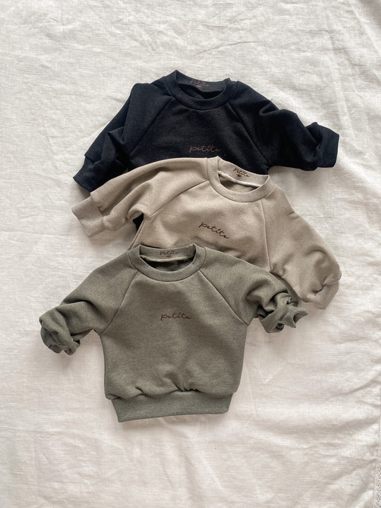 Petite / Kids Recycled cotton sweatshirt
