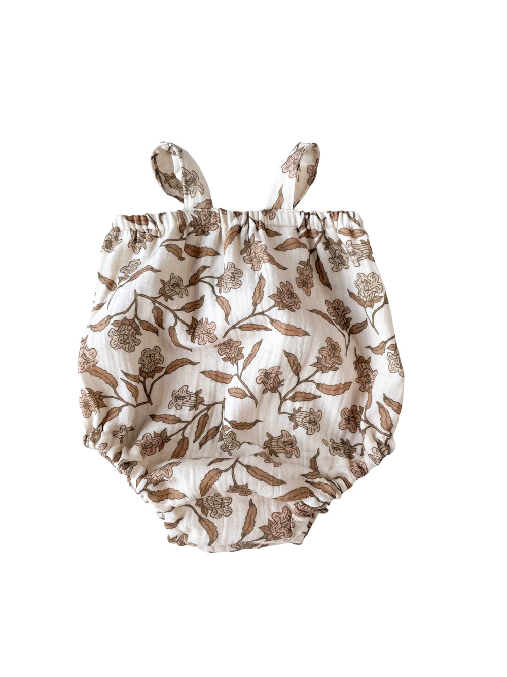 Muslin romper / bell flowers