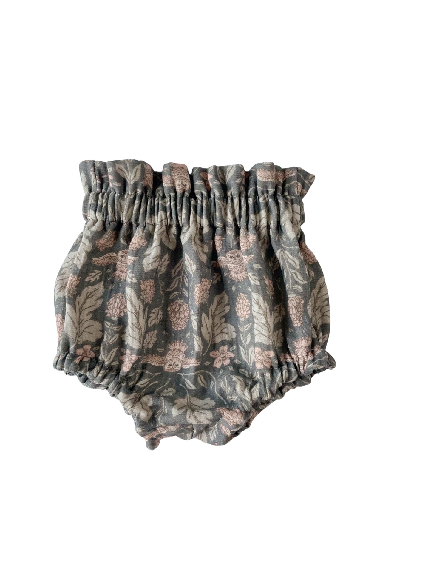 Bloomers / botanical owls - forest green