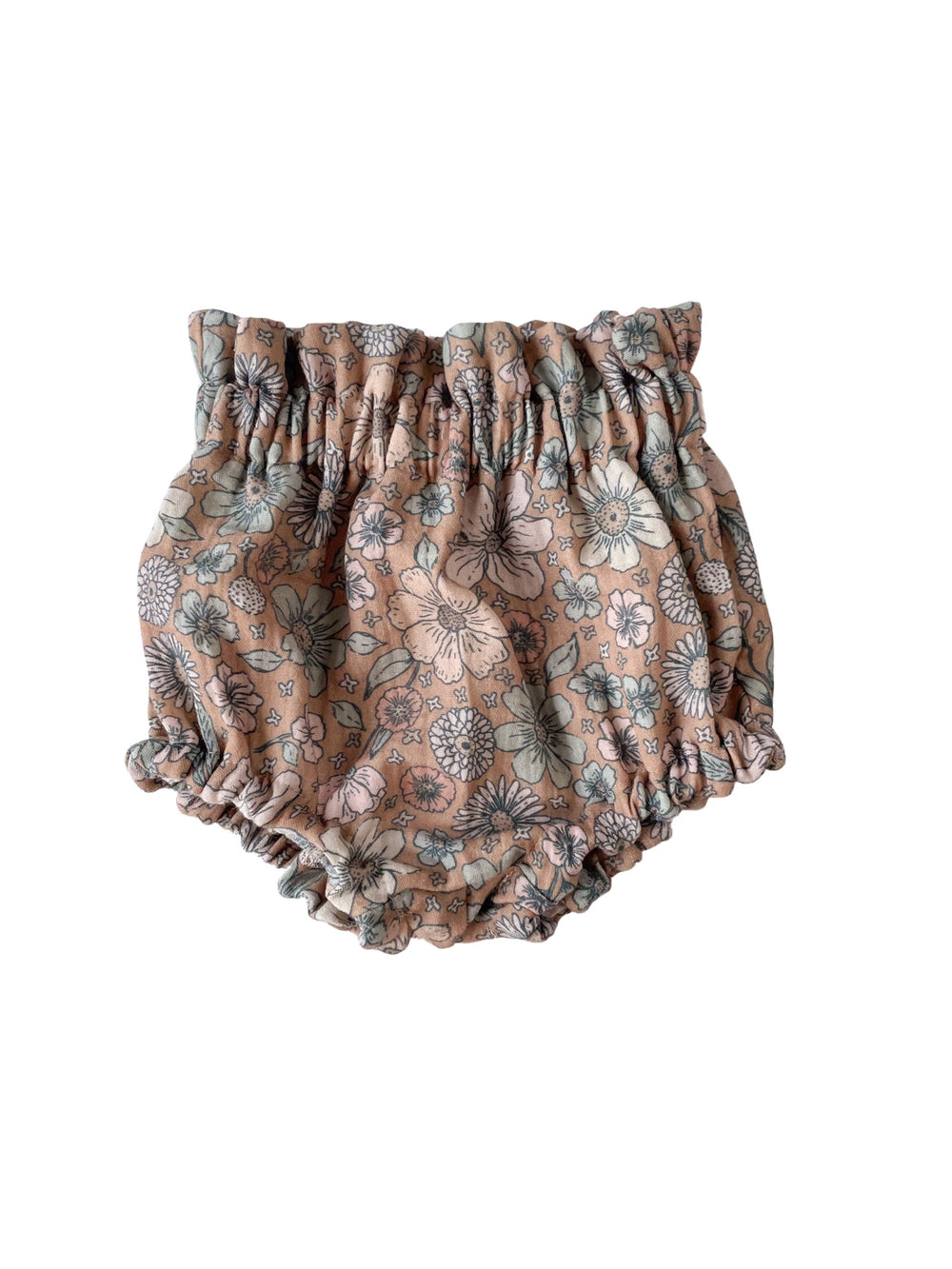 Bloomers / bold floral - caramel