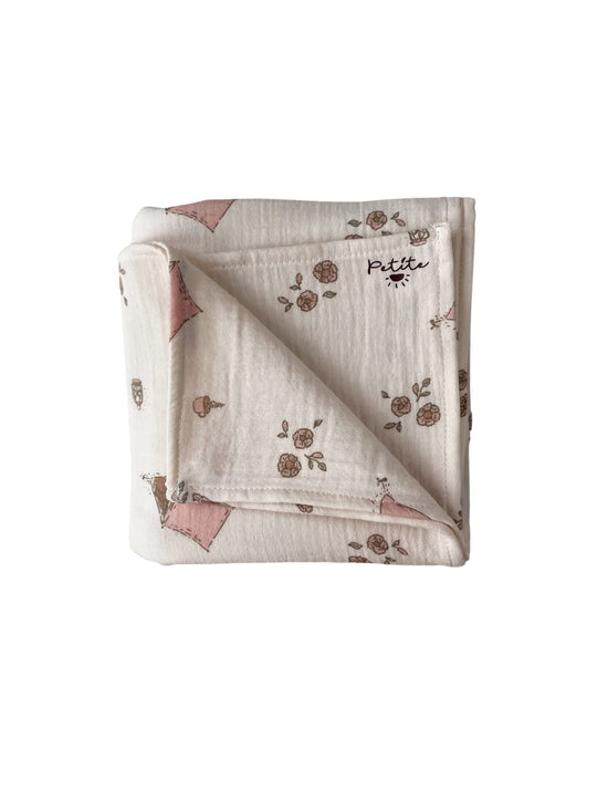 Load image into Gallery viewer, Baby swaddle / boho camp - girls
