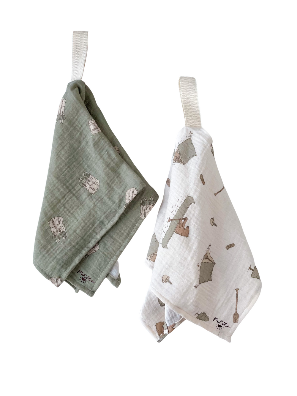 Pacifier blanket / boho camp - boys