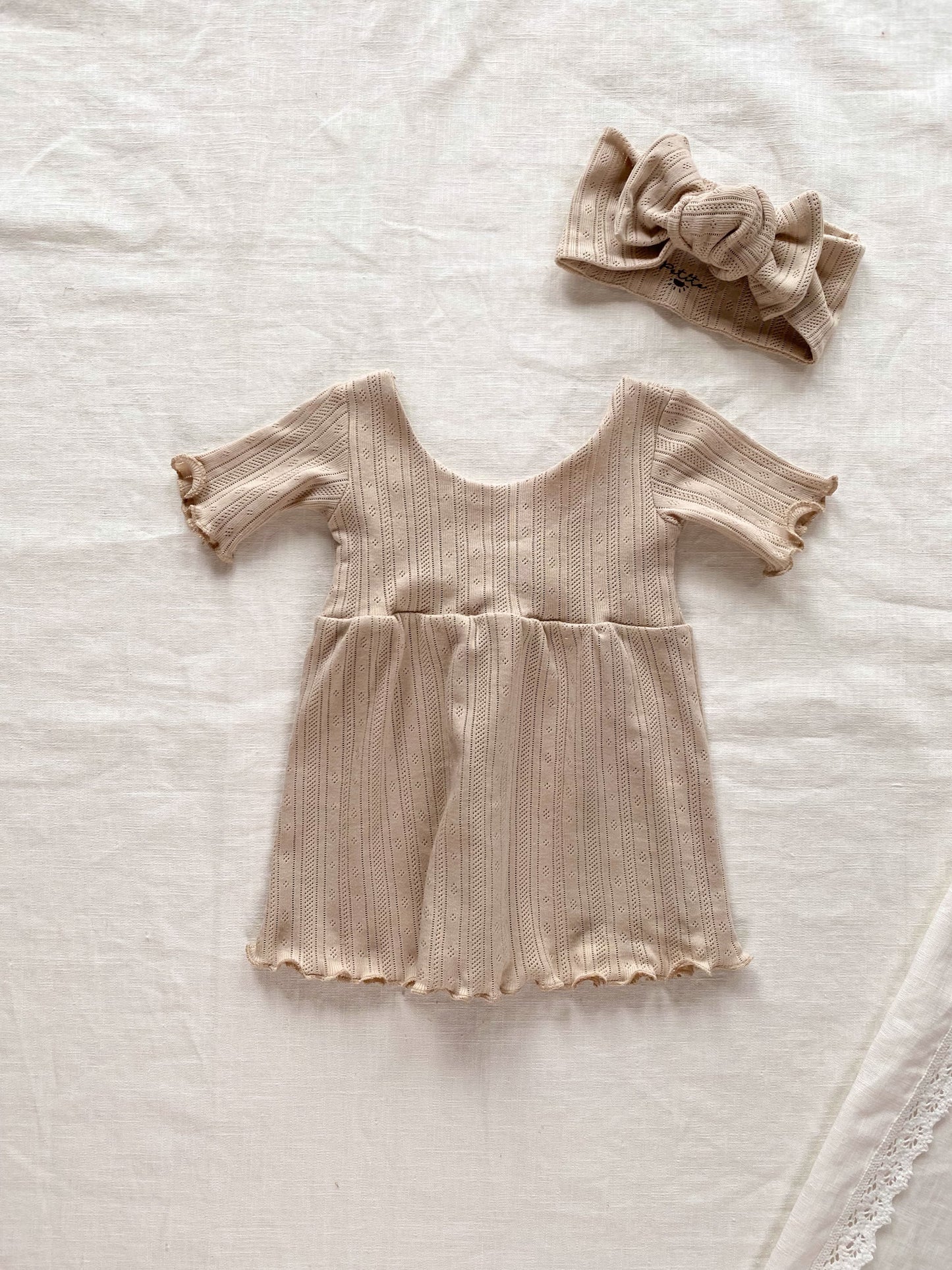 Girly pointoille dress