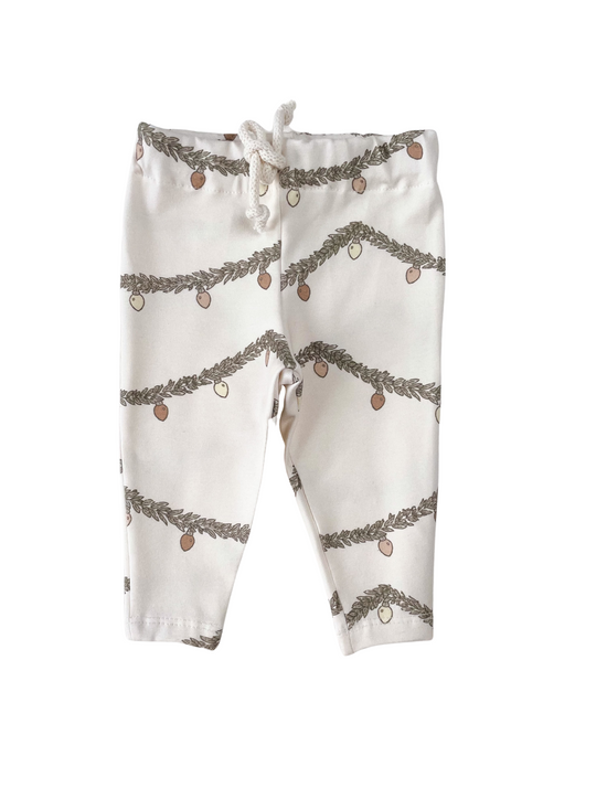 Load image into Gallery viewer, Baby leggings/ Christmas lights
