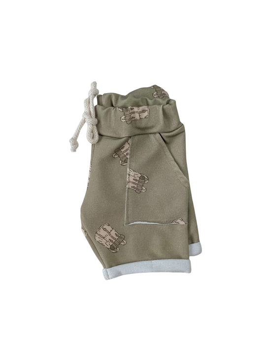 Load image into Gallery viewer, Baby boy shorts/ boho backpacks
