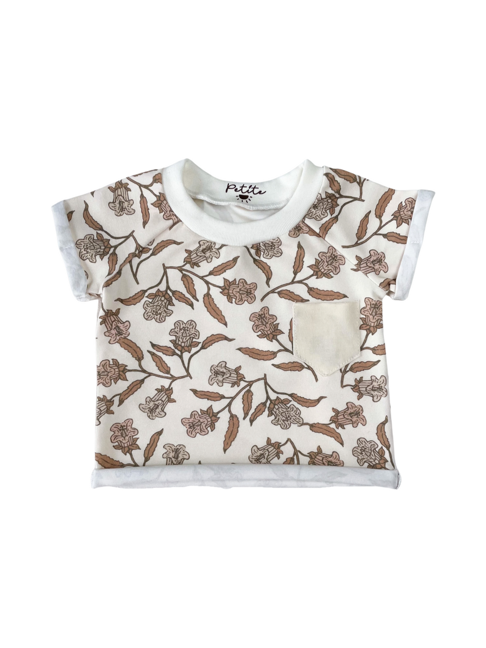 Jersey t-shirt / bell flowers