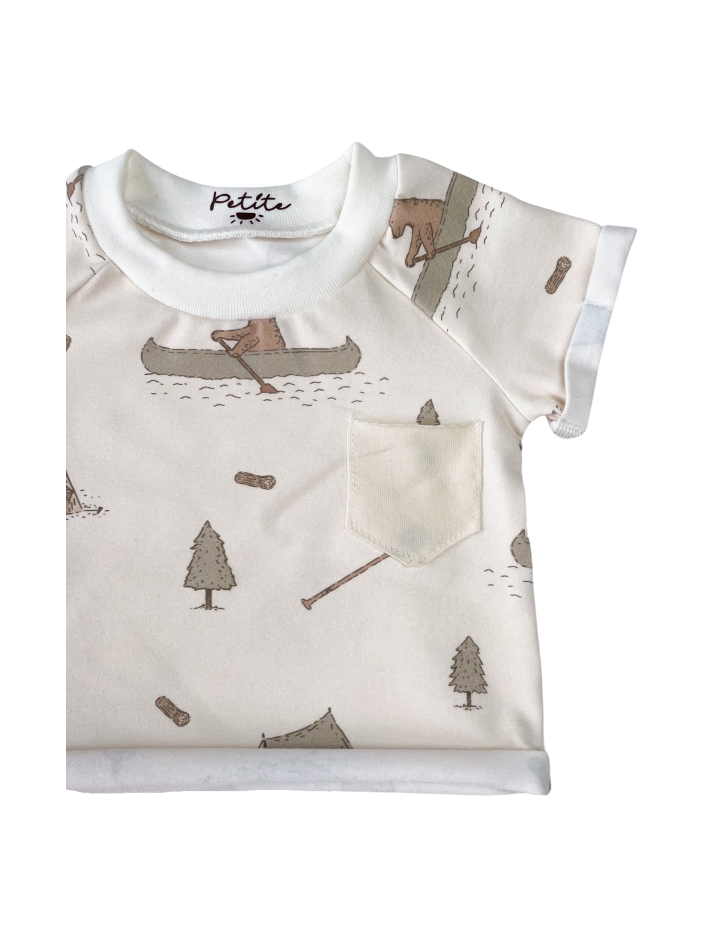 Jersey t-shirt / boho camp - boys