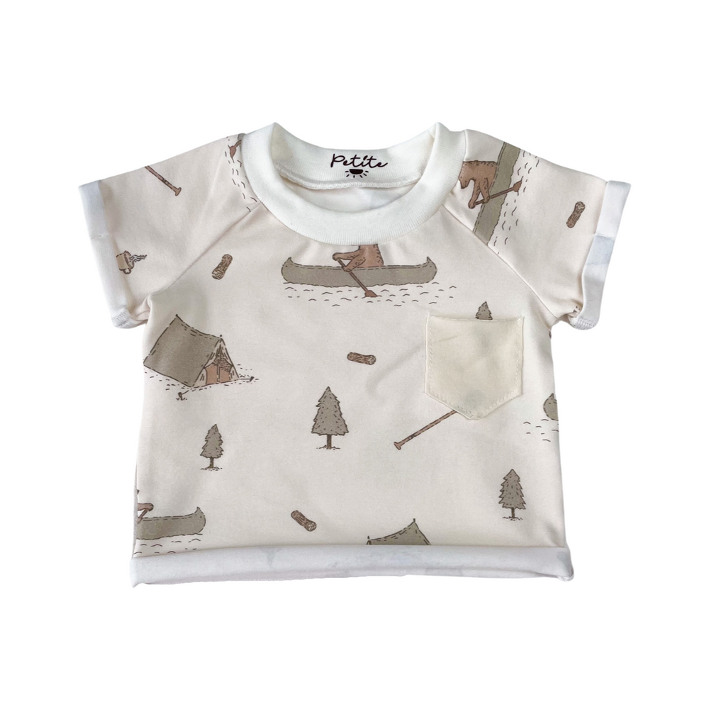 Jersey t-shirt / boho camp - boys