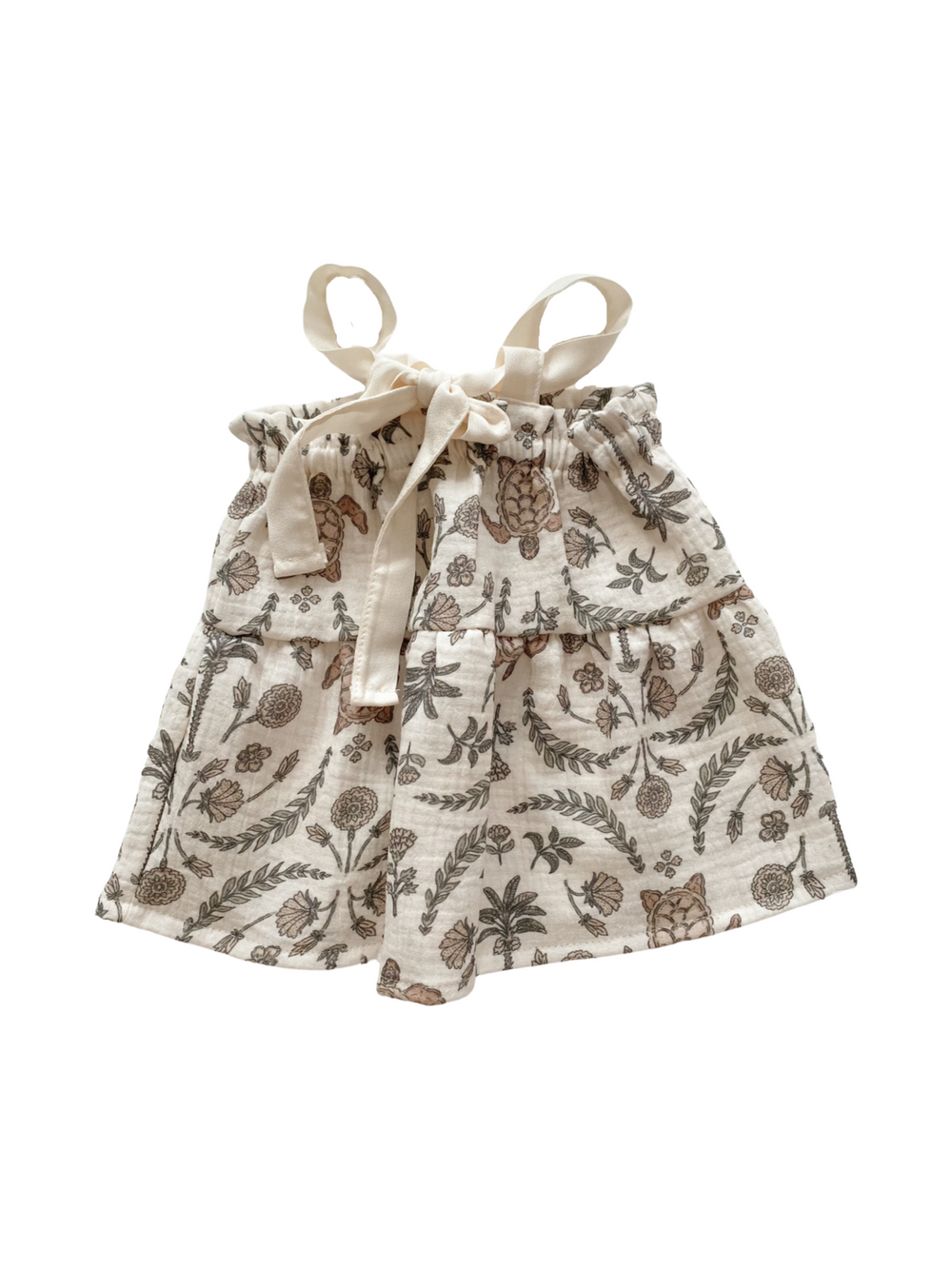 Baby dress / oriental turtles