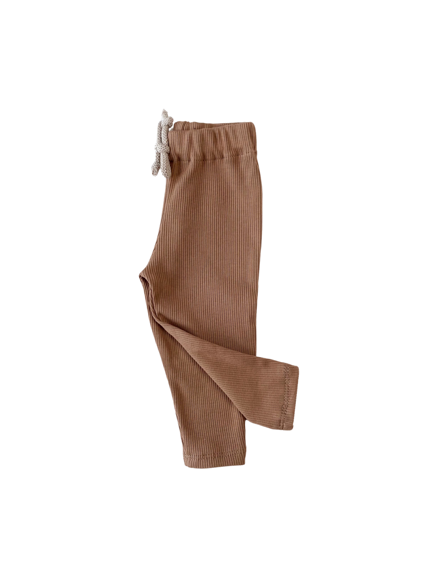 Kids leggings / ribbed - earth tones