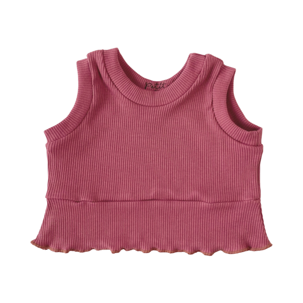 
                      
                        Ruffle top / ribbed - girly tones
                      
                    