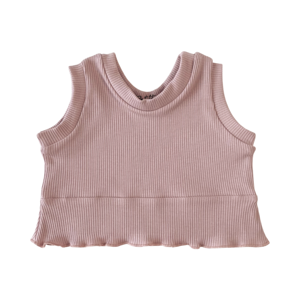 
                      
                        Ruffle top / ribbed - girly tones
                      
                    