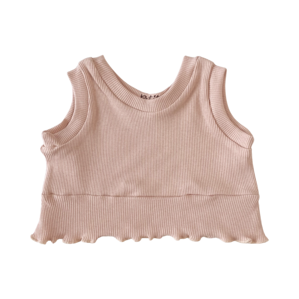 
                      
                        Ruffle top / ribbed - girly tones
                      
                    