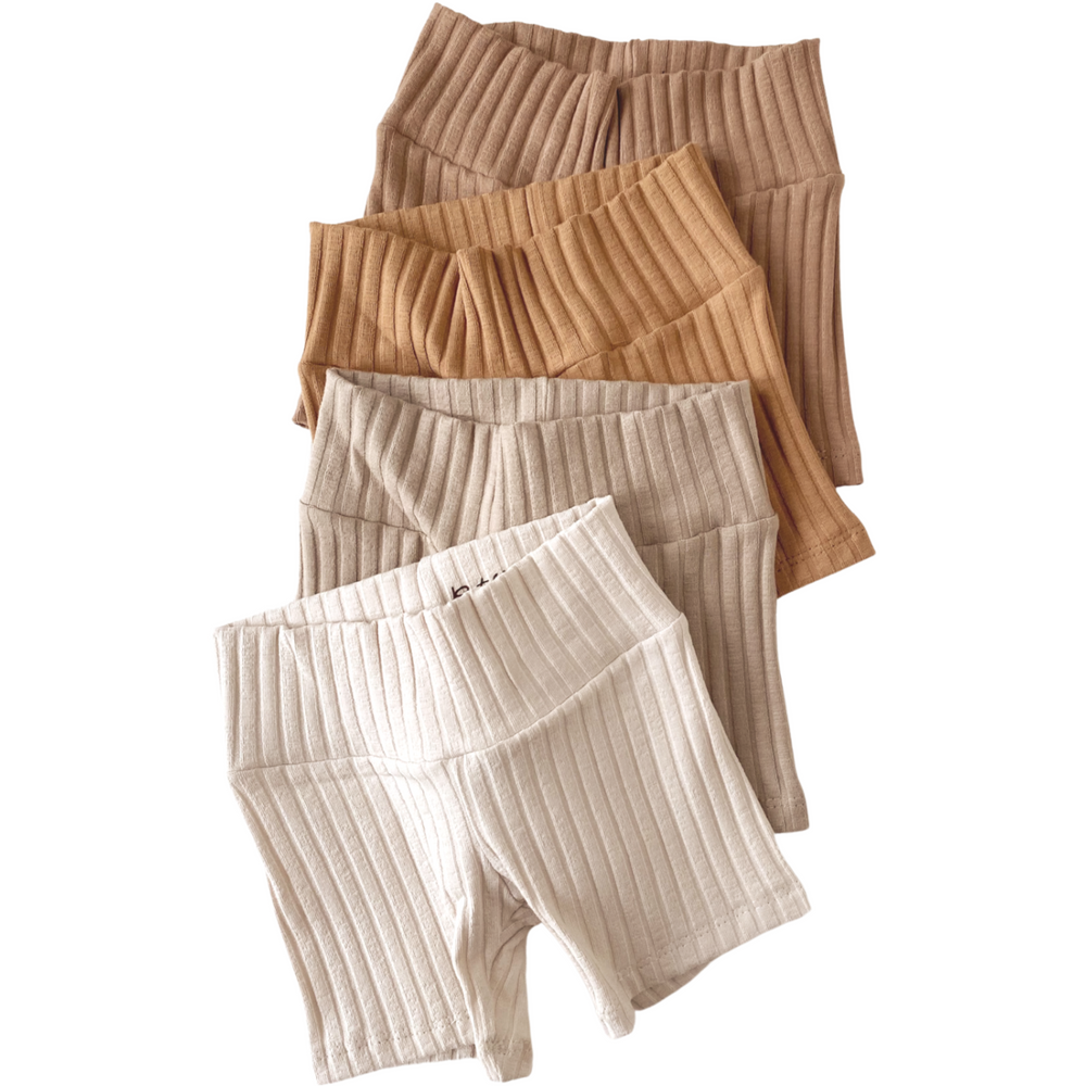 
                      
                        Girly bike shorts / wide ribbed - earth tones
                      
                    