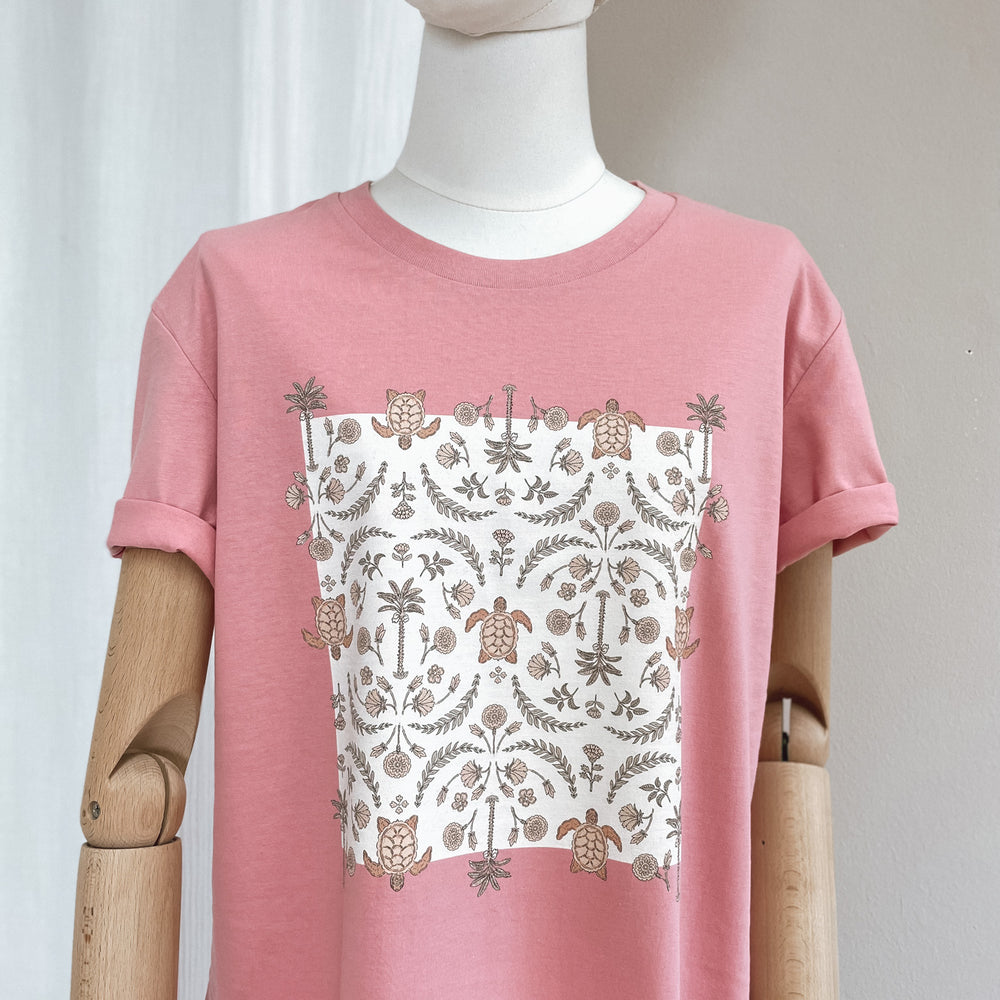 
                      
                        T-shirt obleka / oriental turtles - bubble gum
                      
                    