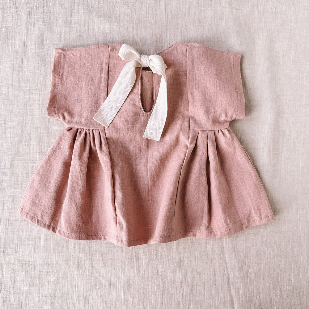 
                      
                        Malia baby dress / linen - vintage rose
                      
                    