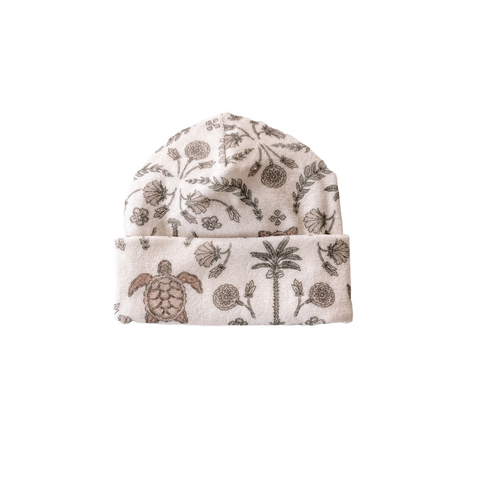 
                      
                        Terry beanie / oriental turtles
                      
                    