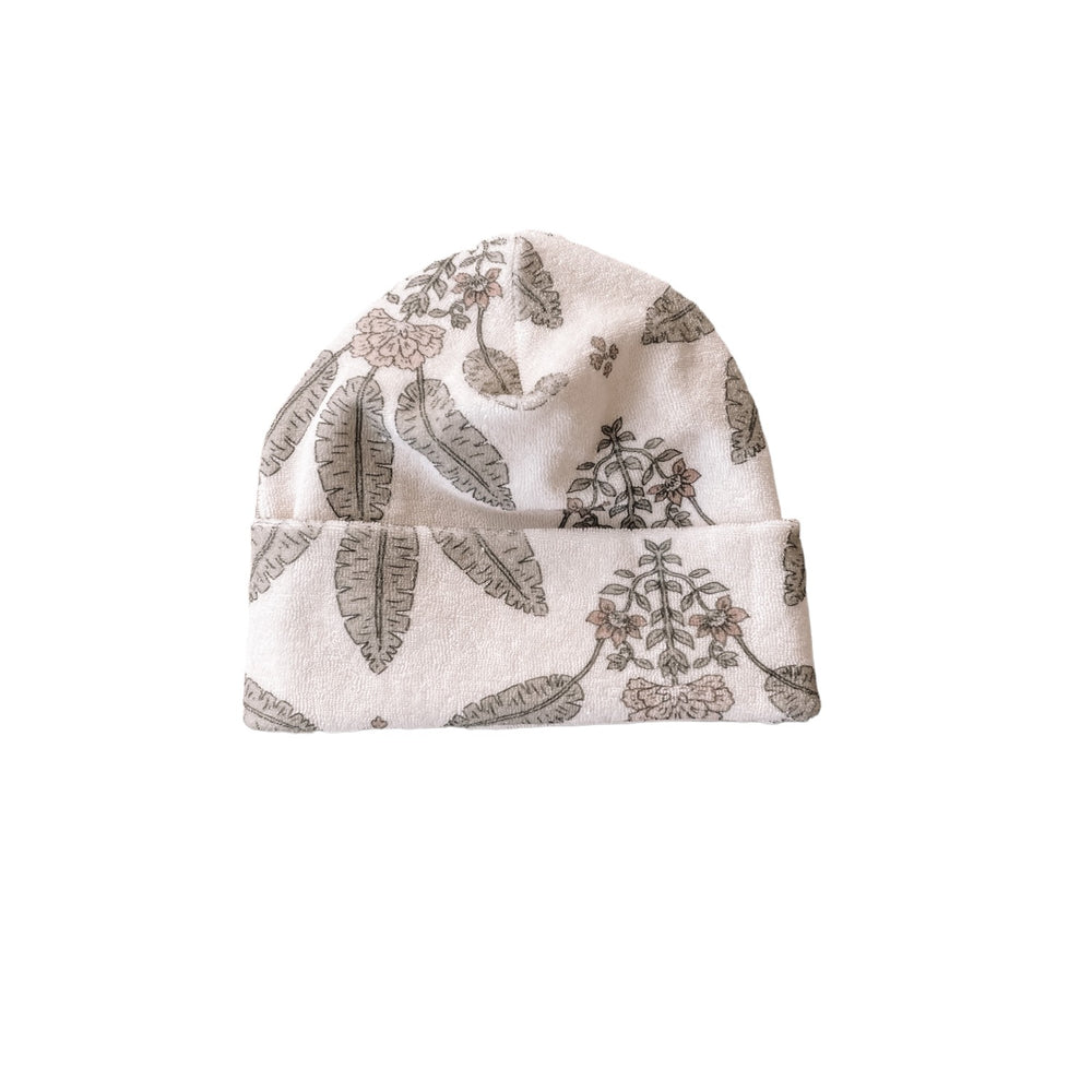 Terry beanie / oriental turtles