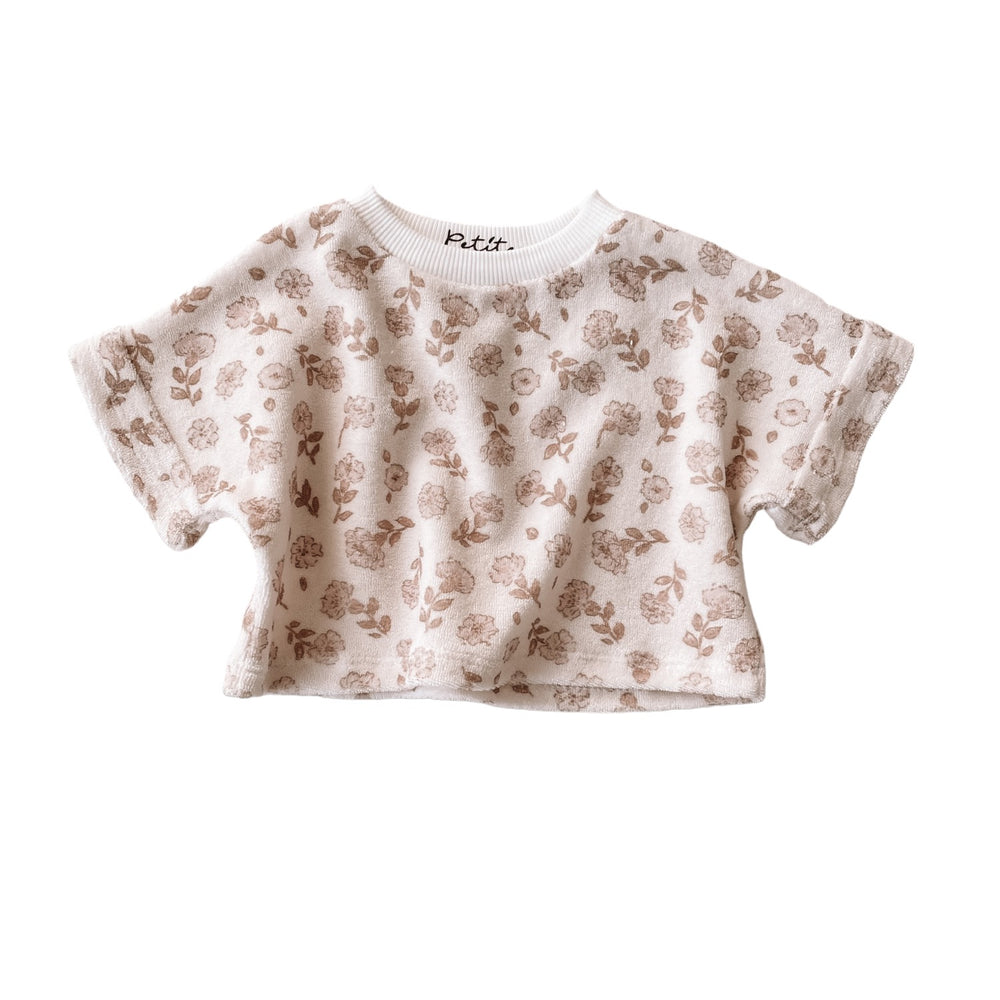 
                      
                        Terry t-shirt / blossom
                      
                    