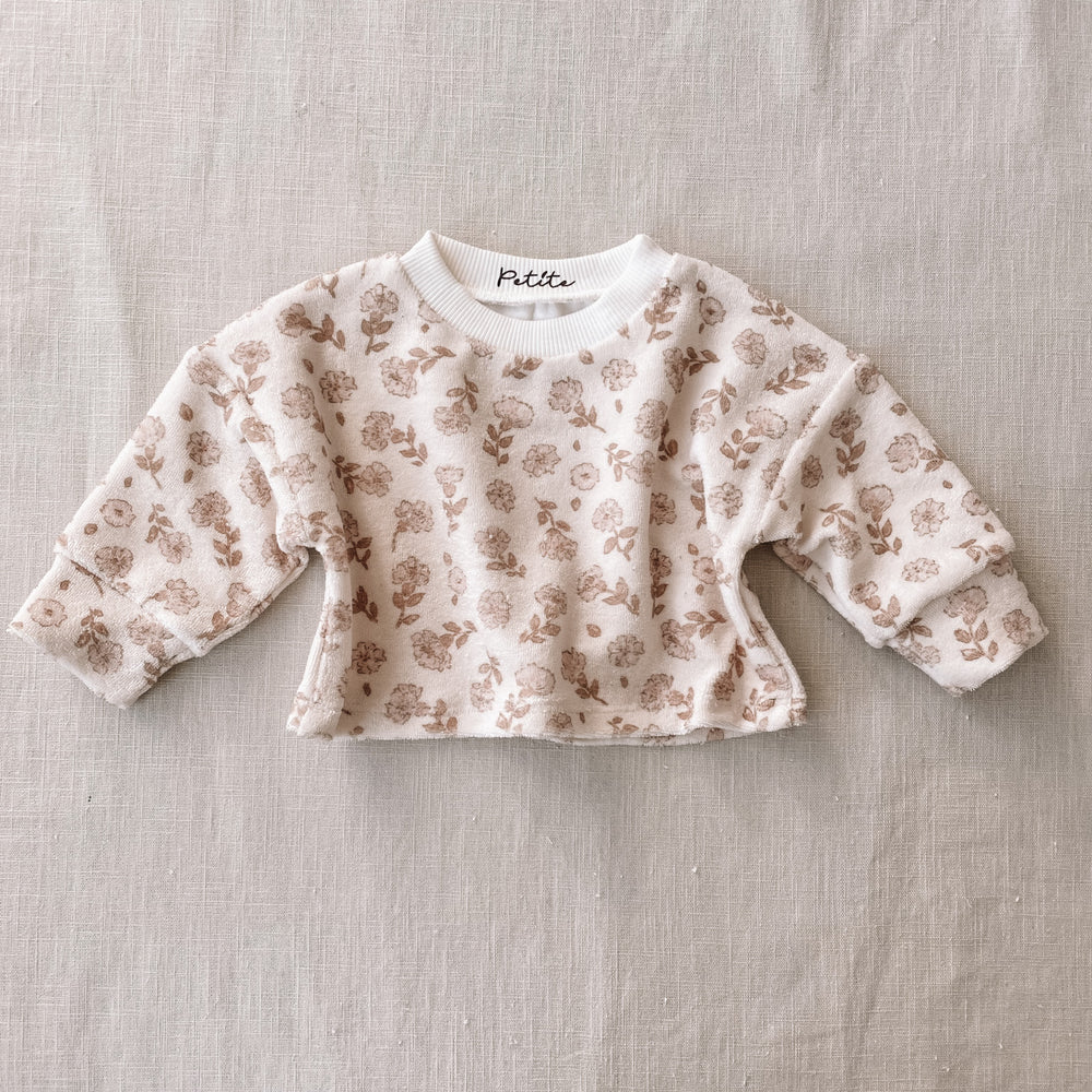 
                      
                        Terry sweater / blossom
                      
                    